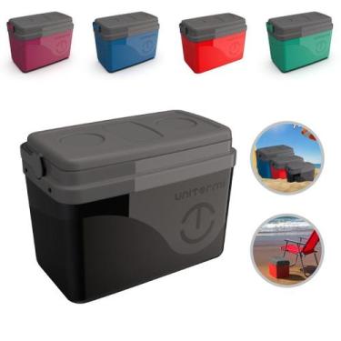 Imagem de Caixa Térmica Cooler com Alça 30 Litros Praia Pesca Original da Uniter