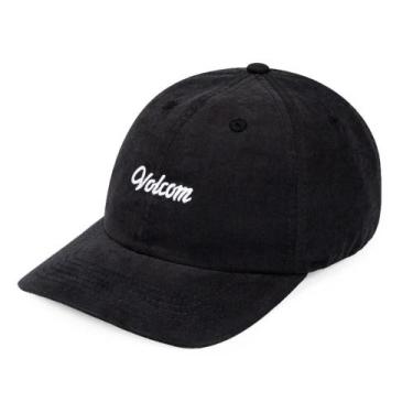 Imagem de Boné Feminino Volcom Cursive Preto, Único, Preto