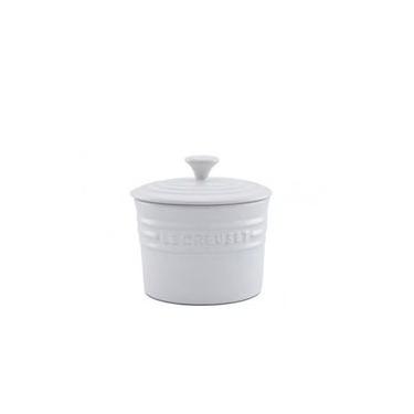 Imagem de PORTA CONDIMENTOS LE CREUSET GRANDE 800ML EM CERÂMICA BRANCO 91011499010000