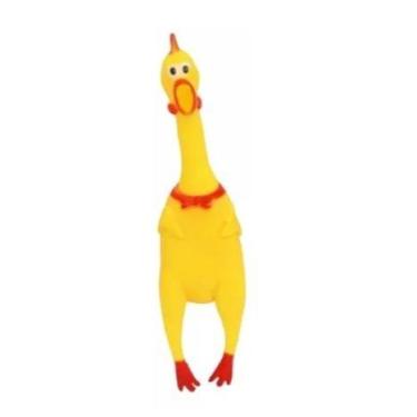 Imagem de Brinquedo Frango com Apito 35cm - Pet Ninho