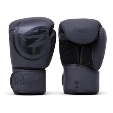 Imagem de Kit Luva Boxe Naja Viper Muay Thai Bandagem Protetor 10 OZ