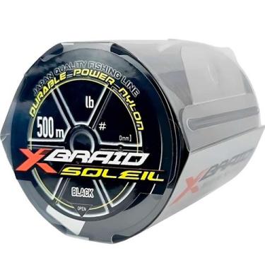 Imagem de Linha Monofilamento X-Braid Soliel Black 3.0 12lb (0.28mm-500m)