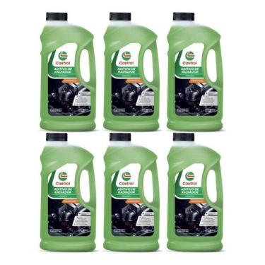 Imagem de Kit 6 Aditivo De Radiador Castrol Inorgânico Concentrado