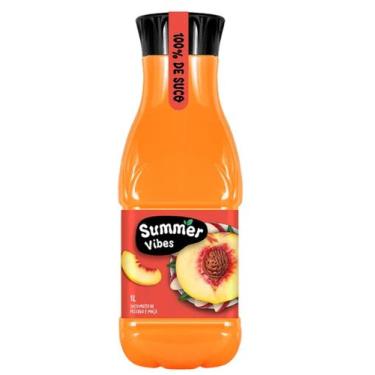 Imagem de Suco de Pêssego e Maçã Panizzon Summer Vibes 1L