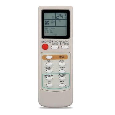 Imagem de Controle Remoto compatível P/ Ar Condicionado Split Mitsubishi - MIX