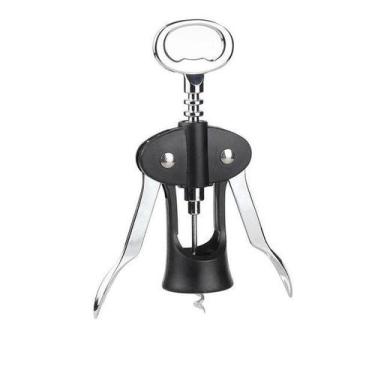 Imagem de Saca Rolha Hercules Com Abridor de Garrafas em Metal 17cm - WARI