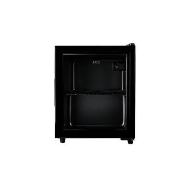 Imagem de Frigobar Expositor HQ 50L Porta de Vidro Duplo Full Black com Luz Inte