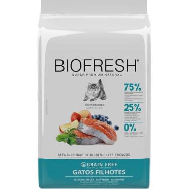 Imagem de Ração Biofresh Gatos Filhotes Salmão, Maçã, Blueberry 400g - Brf