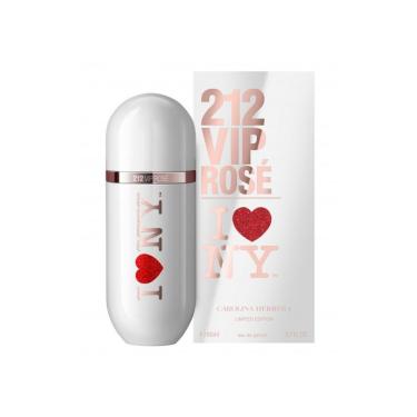 Imagem de Perfume 212 VIP Rosé I Love NY Feminino Eau de Parfum Floral Frutado 80ML Carolina Herrera