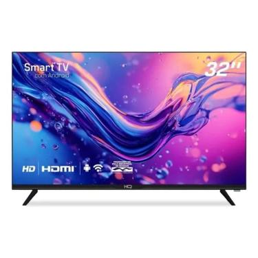 Imagem de Televisão Smart Tv 32 Hq Bordas Infinita, Slim, Android 12, Wifi, Hdmi, Usb Bivolt
