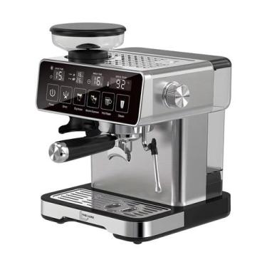 Imagem de Cafeteira Gourmet Espresso Triturador Grãos Completa 1260w Inox 220v -