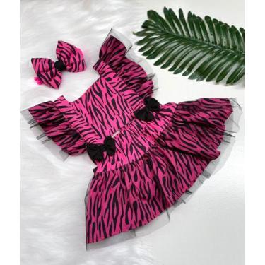 Imagem de Romper oncinha rosa 3 peças - Mãe de menina 