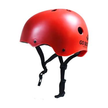 Imagem de Capacete Jumpings Go Roller para Patins Bike Patinete Skate com Ventilação e Absorção de Impacto Vermelho