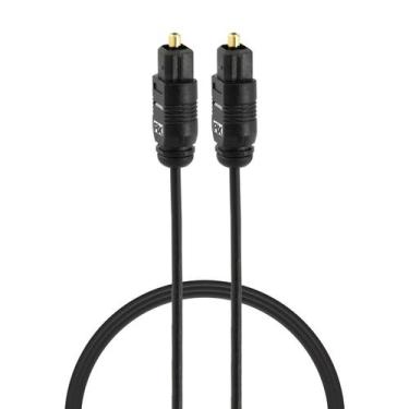 Imagem de Cabo Óptico Digital Toslink Home Theater 2 Metros - PIX