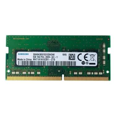 Imagem de Memória Ram Para Notebook 8GB Samsung DDR4 2666Mhz 1Rx8 1.2V CL19 PC21