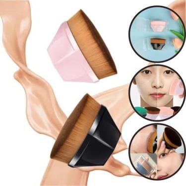 Imagem de Pincel Magico Hexagonal Base Maquiagem Tiktok Flawless Brush - Genéric