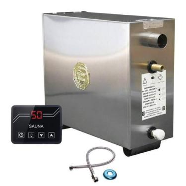 Imagem de Sauna Vapor Elétrica 15kw Inox - 24m³ 380v Trifásico - Impercap, 380v 