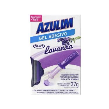 Imagem de Gel Adesivo C/ Aplicador Detergente Sanitário Lavanda Azulim