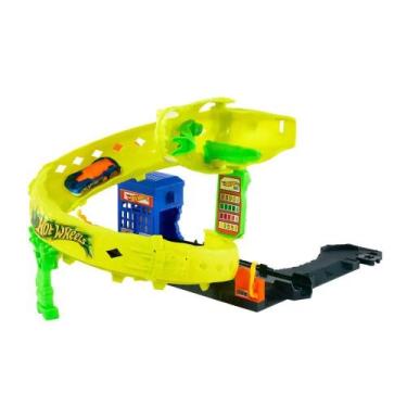 Imagem de Pista hot wheels city snake espiral hdr29 mattel c/1 carrinho