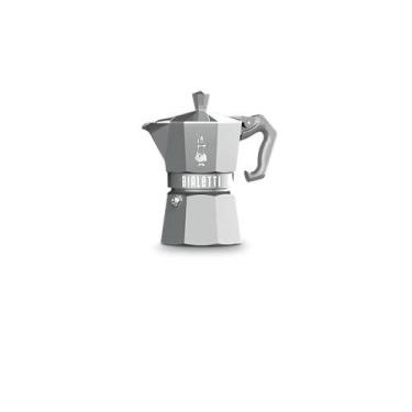 Imagem de Bialetti, Cafeteira Moka Express Exclusive Prata 3 Xicaras