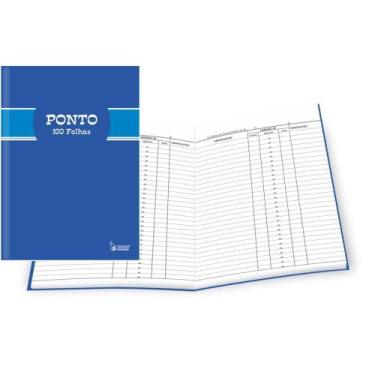 Imagem de Livro Ponto 1/4 100 Folhas - Tamoio
