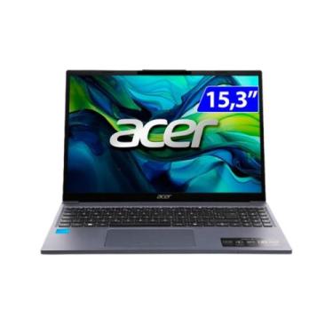 Imagem de Notebook ACER 15.3P I3-1305U 8GB 256GBSSD W11 - AG15-51P-35JZ Azul Biv