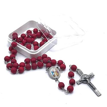 Imagem de Terço Sagrada Família Perfumado De Rosas