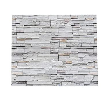 Imagem de WSWJDW Decoração da casa 3D PVC Madeira Grão Adesivos de parede Papel Tijolo Pedra Efeito Rústico Sala de papel de parede autoadesiva, 45cmX10m