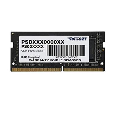 Imagem de Patriot Signature Line Series DDR4 16 GB (1 x 16 GB) 3200 MHz SODIMM (1 módulo de lado único)