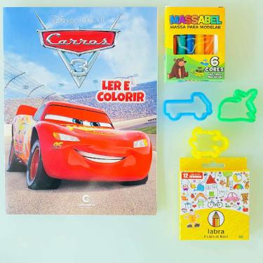 Livro Infantil Colorir Carros Massinhas Divertidas Un D8114 Dcl - Amiga  Shop, Comprar Material de Escritório Online