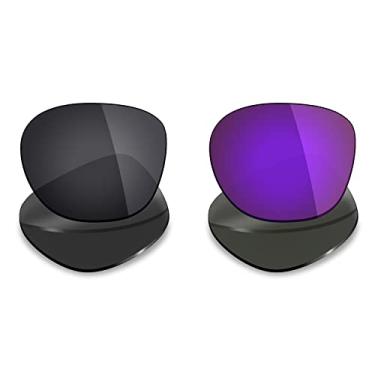 Imagem de Mryok 2 pares de lentes polarizadas de substituição para óculos de sol Oakley Latch – Opções
