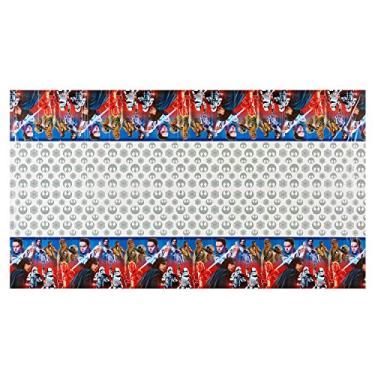 Imagem de American Greetings Star Wars: The Last Jedi Party Supplies, Plastic Party Table Cover, 54" x 96"