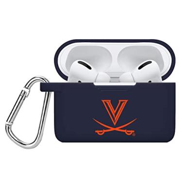 Imagem de AFFINITY BANDS Capa de silicone Virginia Cavaliers compatível com Apple AirPods Pro Battery Case - Azul-marinho