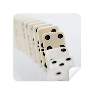 Imagem de Gambling Pai Gow Óculos de sol para fotos de dominó pano de limpeza de tela de telefone limpador de tela tecido de camurça 2 peças