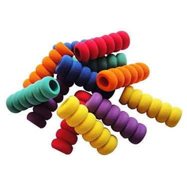 Imagem de 12 Pcs. Pencil Grips, Soft Cushioned Foam, Assorted Colours