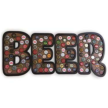 Imagem de Quadro Decorativo de Porta Tampinhas BEER Decorato - 109un