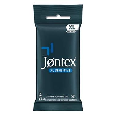 Imagem de Preservativo Camisinha Jontex Sensitive XL - 6 Unidades