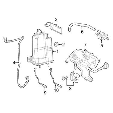 Imagem de Mopar Controle de purga de válvula 04627182AA