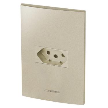 Imagem de Conjunto 1 Tomada 10A - Inova Champanhe - Acp01