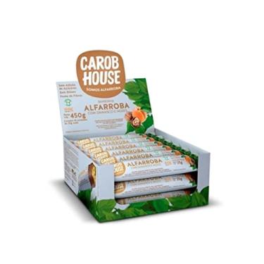 Imagem de Carob House Barra Alfarroba Damasco e Nozes 25gr Dp 18 Un