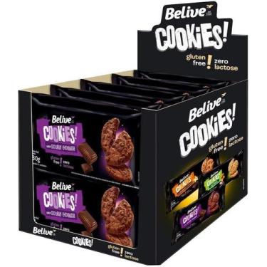 Imagem de 10X Cookies Belive Double Chocolate 80G