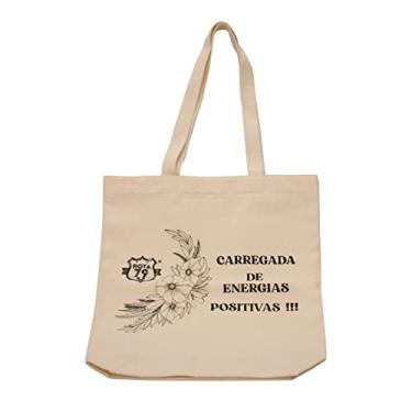 Imagem de Bolsa sacola ecológica ECOBAG de algodão Naturalli ROTA79