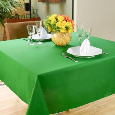 Imagem de Toalha De Mesa Oxford 12 Lugares 1,40M X 3,50M - Verde - Carinho Enxov