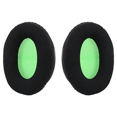 Imagem de Almofadas de ouvido, fones de ouvido de fácil instalação Fones de ouvido para fones de ouvido Kingston KHX-HSCP HyperX Cloud II(verde)