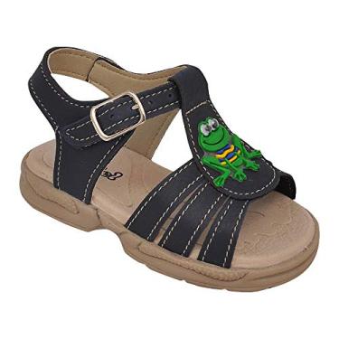 Imagem de Sandália Ortopédica Infantil Menino Sapinho Marinho