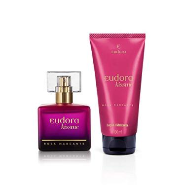 Imagem de Kit Kiss Me Rosa Marcante Colônia Desodorante + Eudora