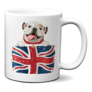 Imagem de Caneca Bulldog Inglês Cachorro Presente Pai Mãe Pet Criativo