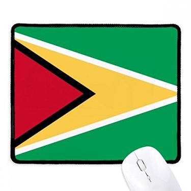 Imagem de Guyana National Flag South America Country Mousepad Tapete de borracha para jogos
