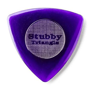 Imagem de Dunlop 473P3.0 Tri Stubby®, roxo escuro, 3,0 mm, pacote com 6 jogadores