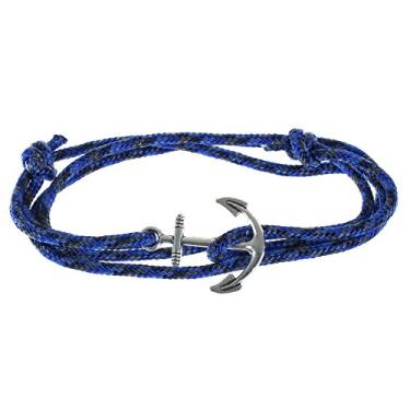 Imagem de West Coast Paracord — Pulseiras femininas ajustáveis com âncora náutica e anzol – Feito de corda de nylon